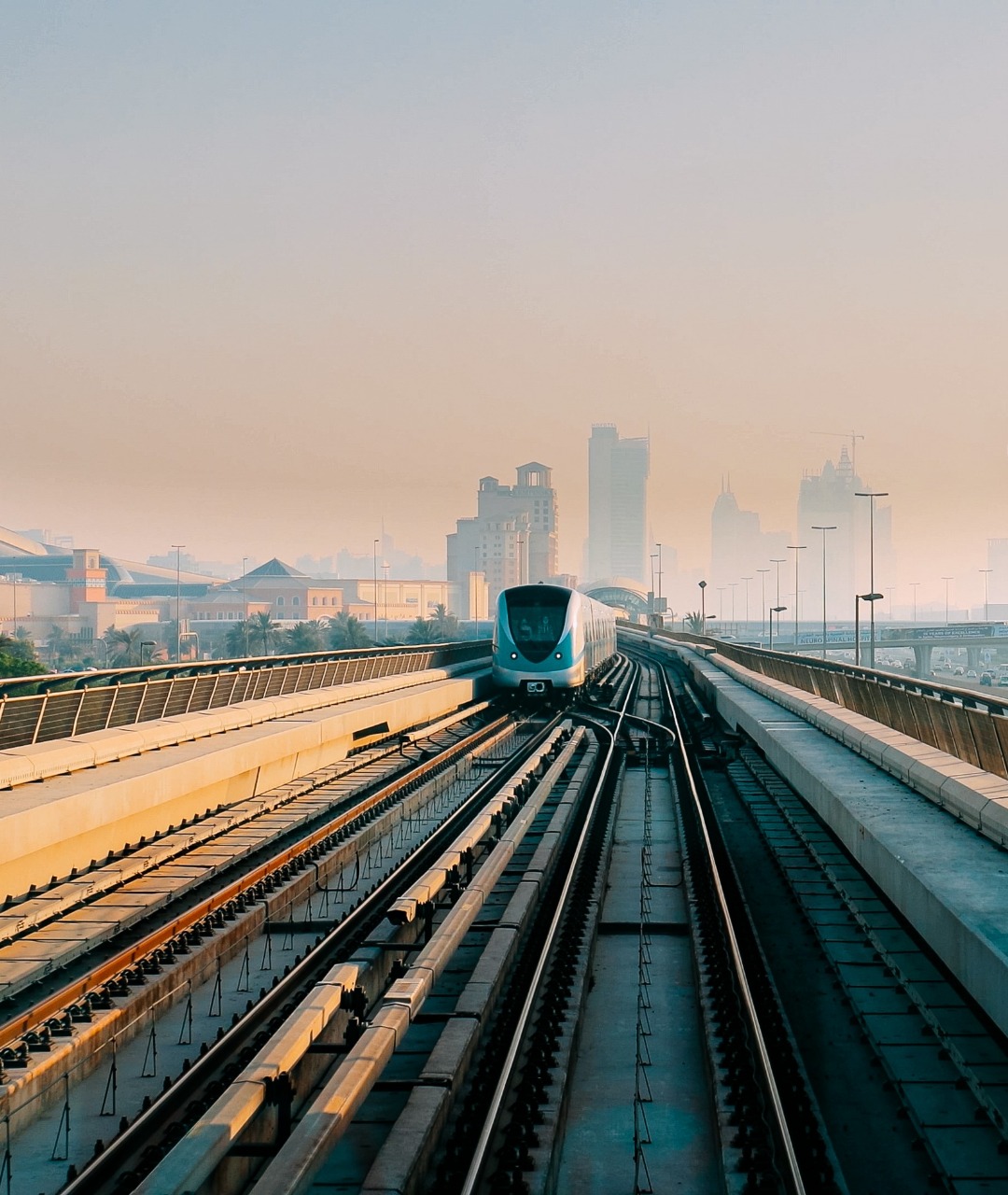 Team of engineers working together in a nature-inspired workspace